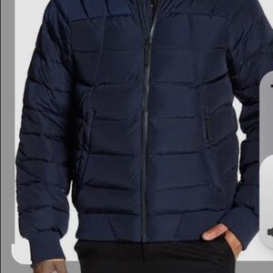 The North Face Men's Dark Blue Puffer Jacket